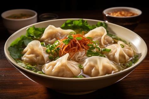  Zhaoqing Biefei Wonton:  Delicate Soup Dumplings Embrace an Umami Symphony!